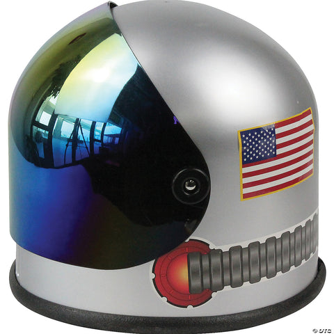 Helmet Space Silver with Reflective Visor OS | Horror-Shop.com