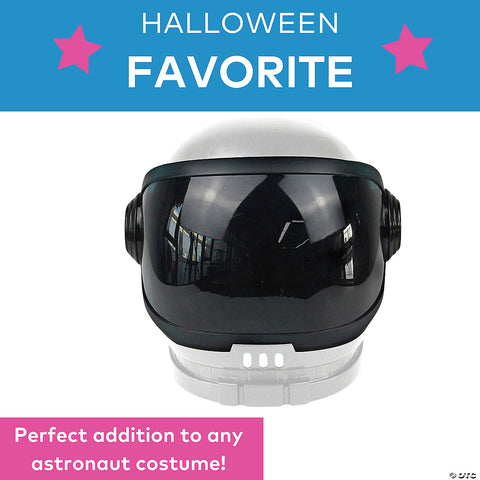 Helmet Space White with Black Visor OS | Horror-Shop.com