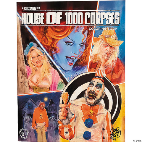House of 1000 Corpses™ Adult Coloring Book