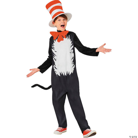 Kids Dr. Seuss™ The Cat in the Hat™ The Cat Jumpsuit Costume - Small 4-6