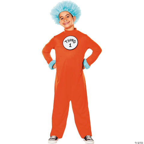 Kids Dr. Seuss™ Thing 1 or Thing 2 Jumpsuit Costume - Medium 7-8