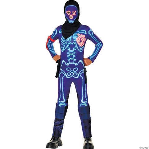 Kids Fortnite Polyester Jumpsuit Party Trooper Costume -  4-6