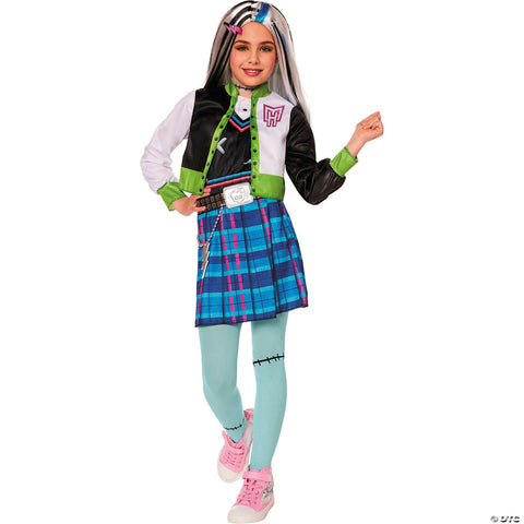 Kids Monster High™ Multicolored Frankie Stein Costume -  4-6