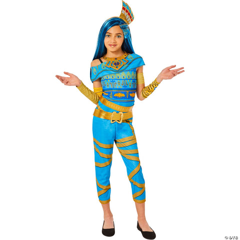 Kids Monster High™ Blue & Gold Cleo De Nile Costume - Small