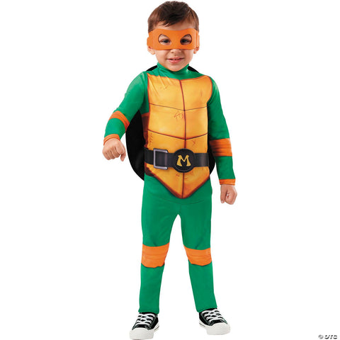 Toddler Teenage Mutant Ninja Turtles™ Movie Michelangelo Jumpsuit Costume - 2T
