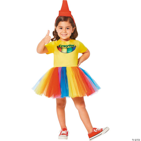Toddler Crayola® Crayon Box Dress Costume - 3T-4T