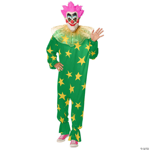 Adults Killer Klowns from Outer Space™ Spikey Jumpsuit Costume - Medium