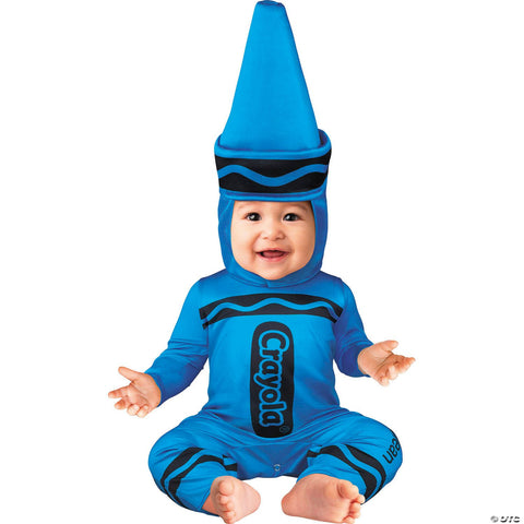 Baby Crayola® Blue Crayon Jumpsuit Costume - 0-6 Months