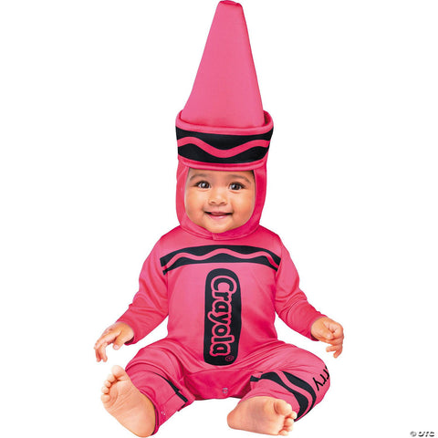 Baby Crayola® Pink Crayon Jumpsuit Costume - 0-6 Months