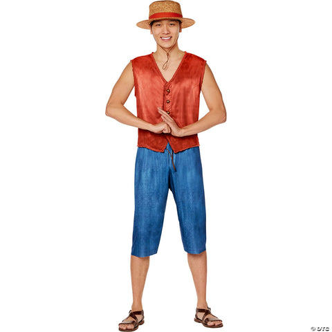 Adults One Piece™ Monkey D. Luffy Costume -