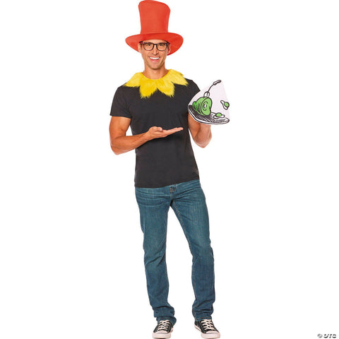Adults QUIK CHANGE™ Dr. Seuss™ Green Eggs and Ham™ Sam I Am Costume Accessory Kit - One Size