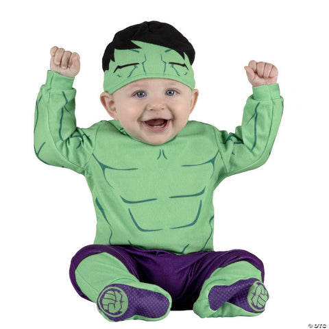 Infants Marvel's Hulk Classic Costume - 0-6 Months