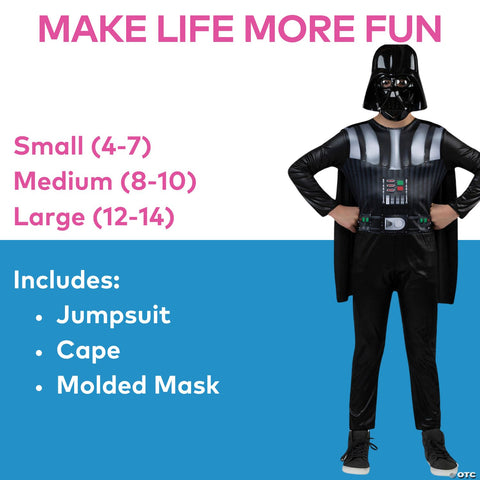 Darth Vader™ Value Child Costume | Horror-Shop.com