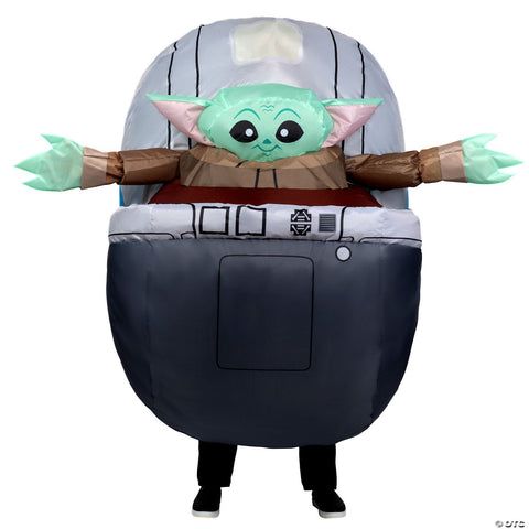Adults Star Wars Grogu in Pram Inflatable Costume