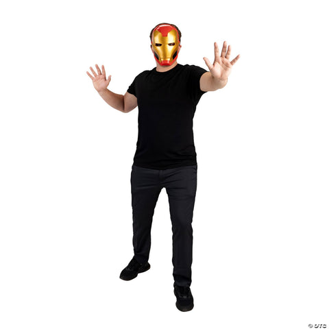 Adults Marvel Iron Man Plastic Half Mask