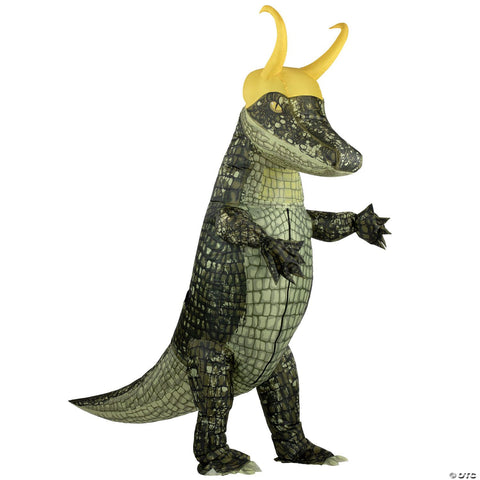Adults Marvel's Alligator Loki Inflatable Costume