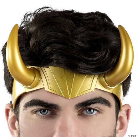 Adults Gold Plastic Marvel’s Loki™ Loki Headpiece Costume Accessory
