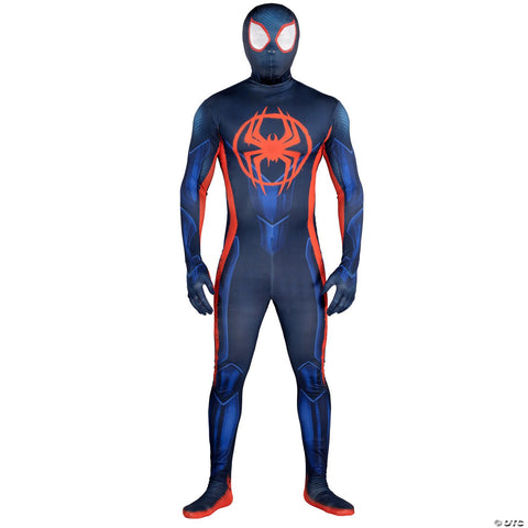 Adults Marvel’s Miles Morales Spider-Man Zentai Suit Costume - | Horror-Shop.com