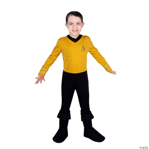 Toddler Deluxe Star Trek™ Captain Kirk Jumpsuit Costume