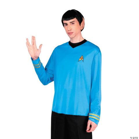 Adults Star Trek™ Spock Long Sleeve Costume Top - Medium