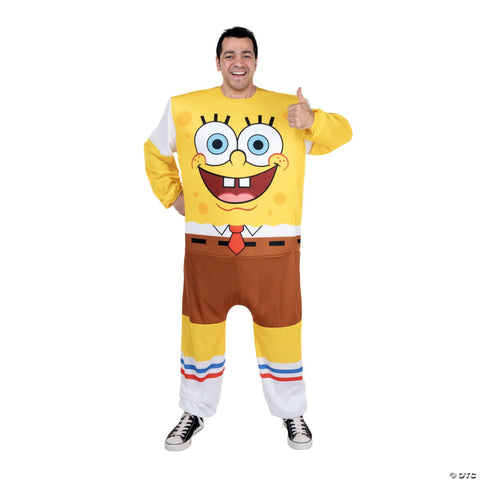 Adults SpongeBob SquarePants™ SpongeBob Onesie Costume - One Size