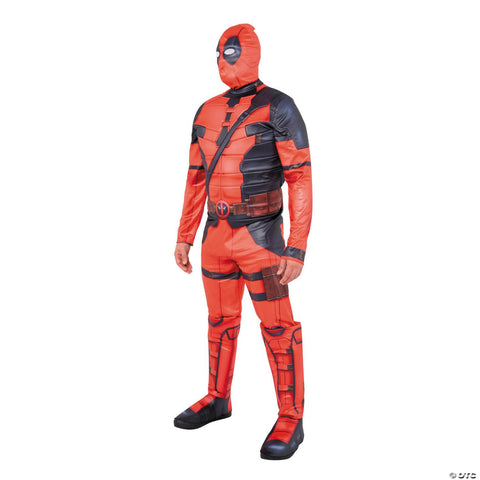 Adults Qualux Marvel Deadpool & Wolverine™ Deadpool Jumpsuit Costume - Small