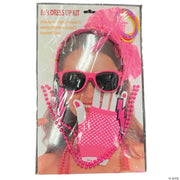 adults-neon-pink-80s-costume-accessory-kit-17-pc