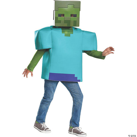 Boy's Zombie Classic Costume - Minecraft | Horror-Shop.com