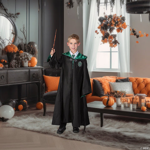 Slytherin Robe Prestige - Child | Horror-Shop.com
