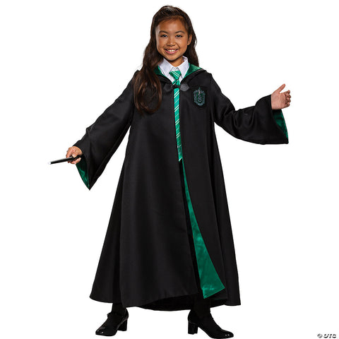 Slytherin Robe Prestige - Child | Horror-Shop.com