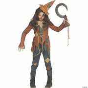 kids-brown-polyester-scary-crow-scarecrow-costume-large-12-14