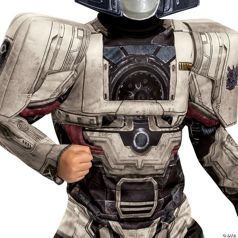 Kids Classic Muscle Transformers One™ Megatron Costume - Large 10-12 | Horror-Shop.com