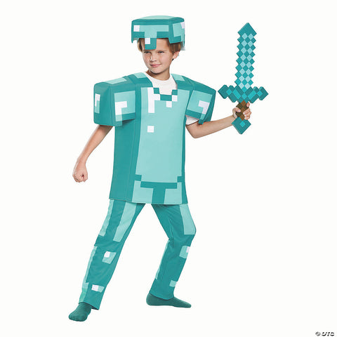 Minecraft Armor Deluxe Child Costume