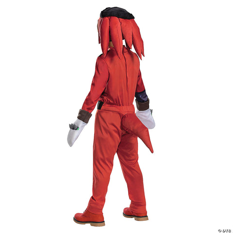 Kids Deluxe Sonic Prime Knuckles Costume - Large | Horror-Shop.com