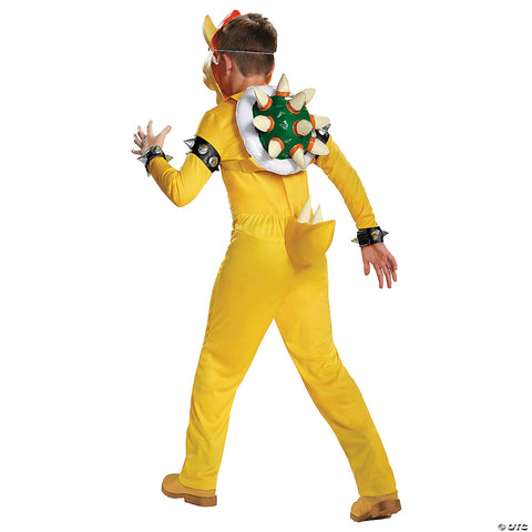 Kids Deluxe Super Mario Bros.™ Bowser Costume - Large | Horror-Shop.com