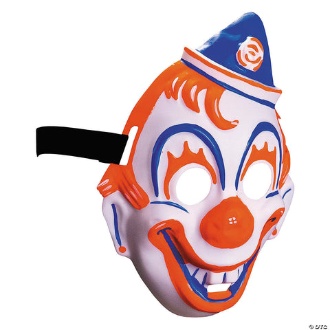 Kids Halloween™ (2007) Young Michael Myers Clown Plastic Mask - One Size | Horror-Shop.com