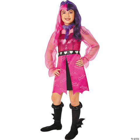 Kids Monster High™ Pink & Purple Draculaura Costume -  10-12 | Horror-Shop.com