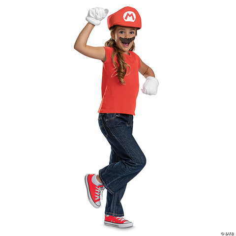 Kids Super Mario Bros.™ Mario Elevated Accessory Kit | Horror-Shop.com