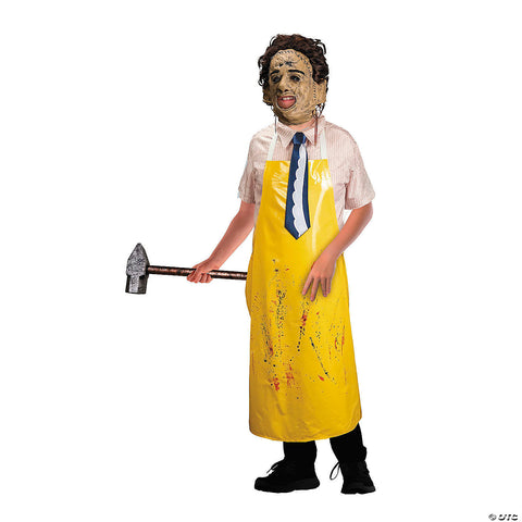 Kids The Texas Chainsaw Massacre™ Leatherface Mask & Costume Set - Large