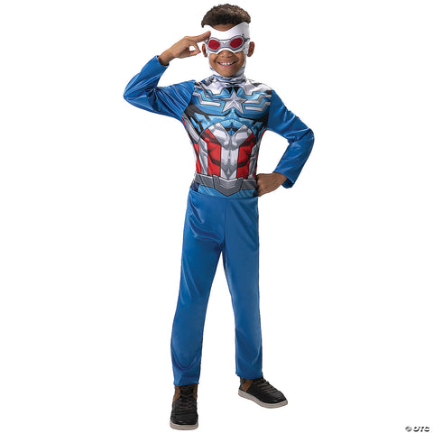 Capt. America Sam Wilson Value Child Costume | Horror-Shop.com