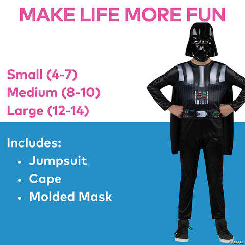 Darth Vader™ Value Child Costume | Horror-Shop.com