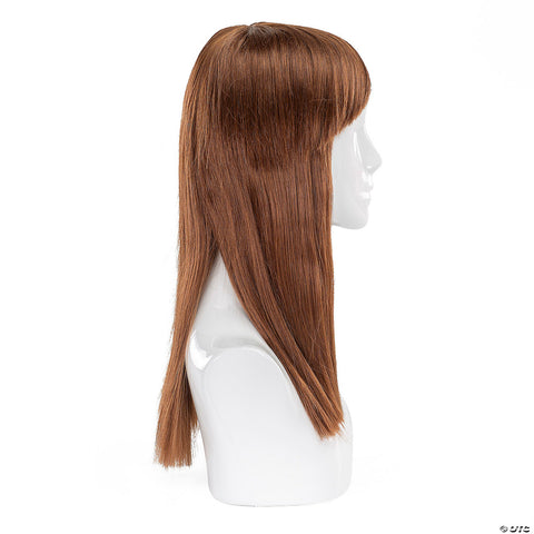 Long Deluxe Wig Cleo Med Brown Red 30 | Horror-Shop.com