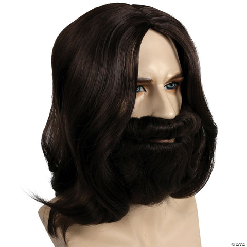Biblical Wig & Beard Set