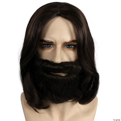 Biblical Wig & Beard Set