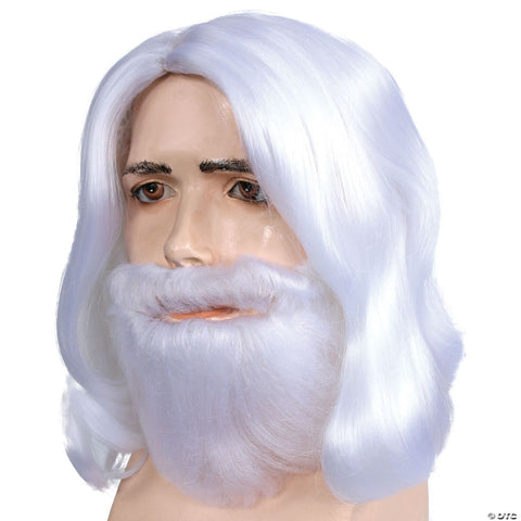Biblical Wig & Beard Set
