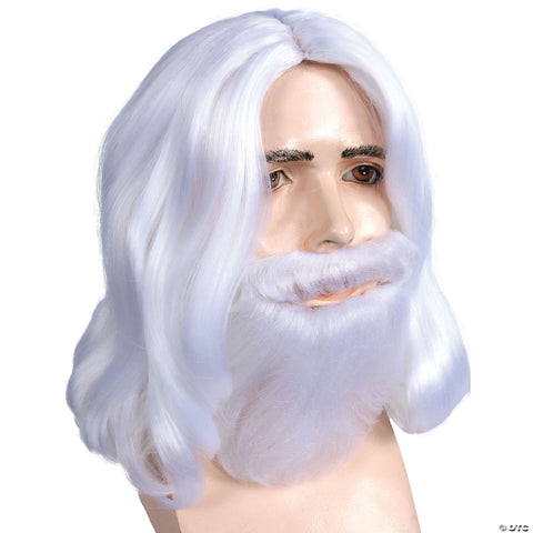 Biblical Wig & Beard Set