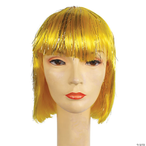 Bargain China Doll with Tinsel Wig