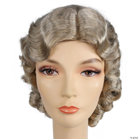 1930s Fingerwave Fluff Wig
