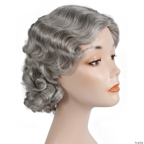1930s Fingerwave Fluff Wig