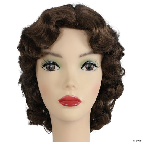 1930s Fingerwave Fluff Wig